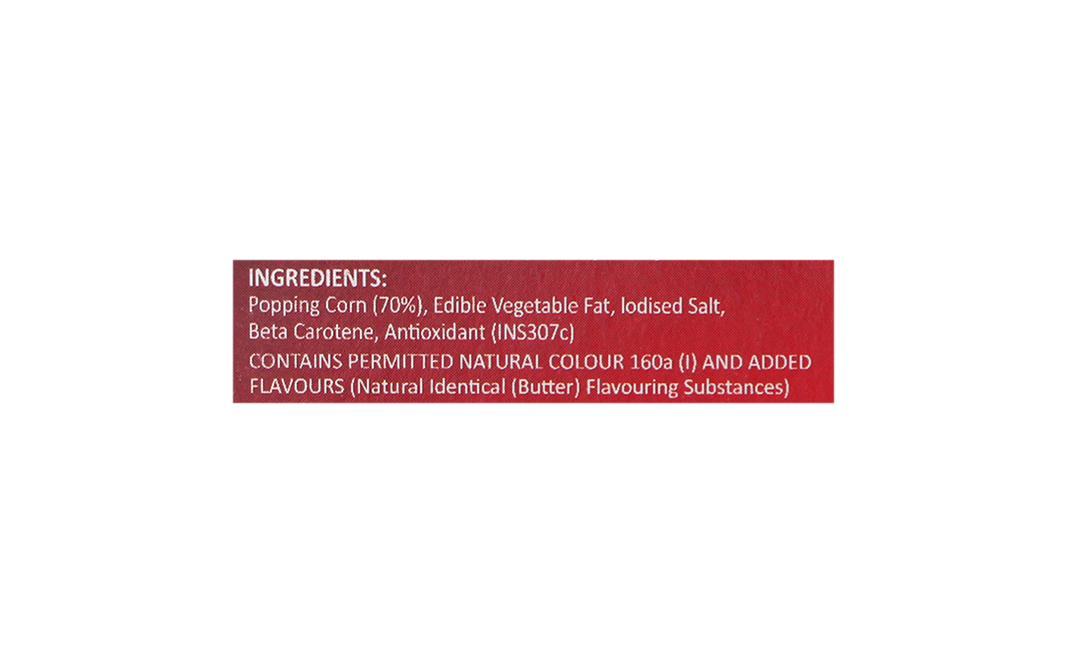 PopEat Microwave Popcorn Butter Delight   Pack  35 grams